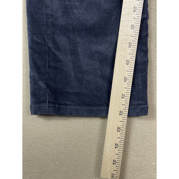 Patagonia‎ Pants Womens 28 Blue Corduroy Straight Leg 5 Pockets Stretch Regular - Picture 7 of 14